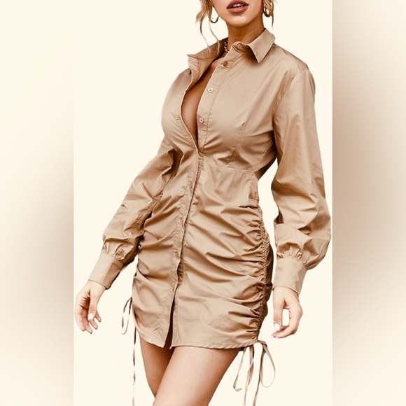 Khaki Dress - Picture 4 of 7